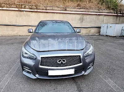 Photo 1 of 12: 2016 Infiniti Q50 2.2d, VIN JNKDV71E1GM552310 — Korean insurance auction