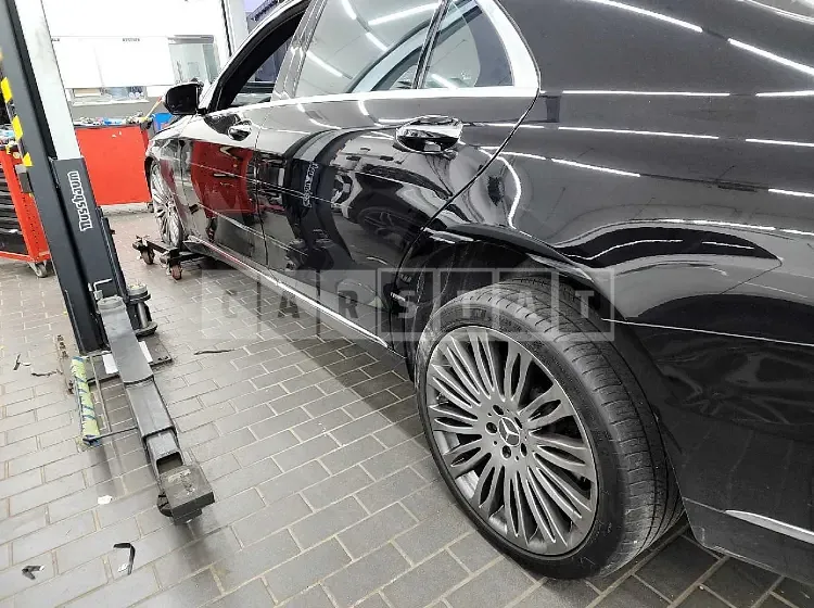 Photo 2 of 29: 2019 Mercedes-Benz S560 4Matic L, VIN WDDUG8GB8KA448797 — Korean insurance auction