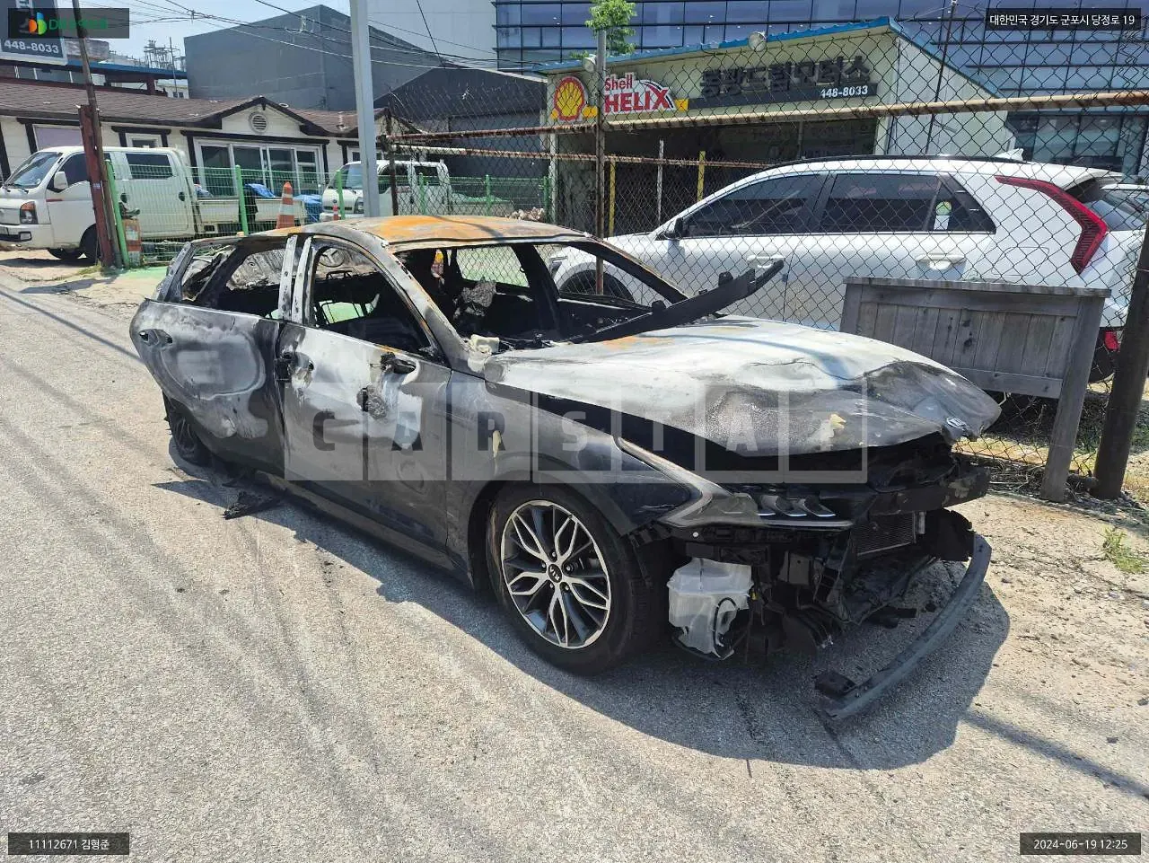 Photo 2 of 9: 2020 Kia K5, VIN KNAG241ABLA048706 — Korean insurance auction