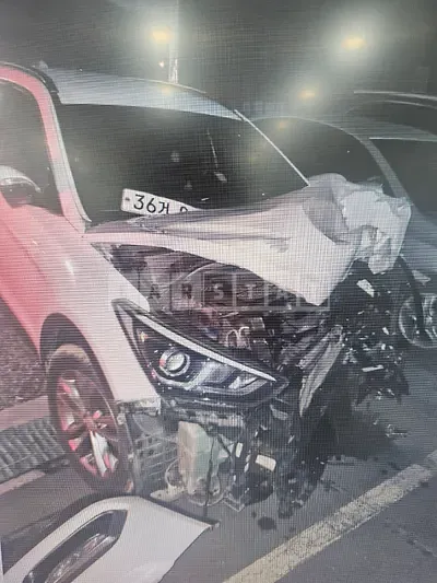 Photo 1 of 1: 2017 Hyundai Santa Fe — Korean insurance auction