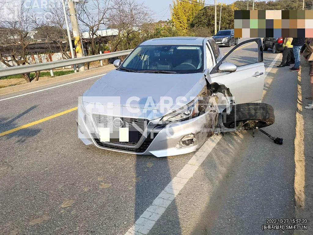 Photo 3 of 3: 2019 Nissan Altima 2.5, VIN 1N4BL4AV0KC257247 — Korean insurance auction