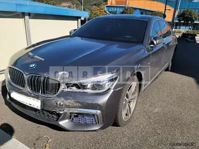 Photo 1 of 10: 2017 BMW 740Li xDrive, VIN WBA7E4106HGV25134 — Korean insurance auction