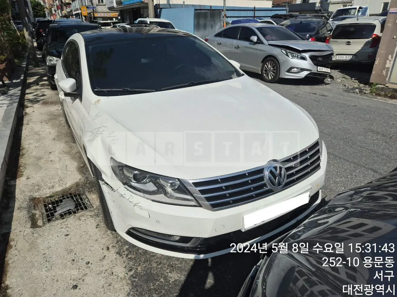 Photo 2 of 12: 2014 Volkswagen CC 2.0 TDI Blue Motion, VIN WVWZZZ3CZEE521675 — Korean insurance auction