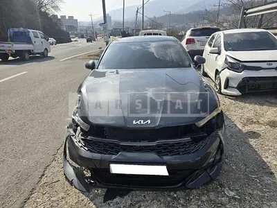 Photo 1 of 12: 2022 Kia K5, VIN KNAG341ABPA216645 — Korean insurance auction