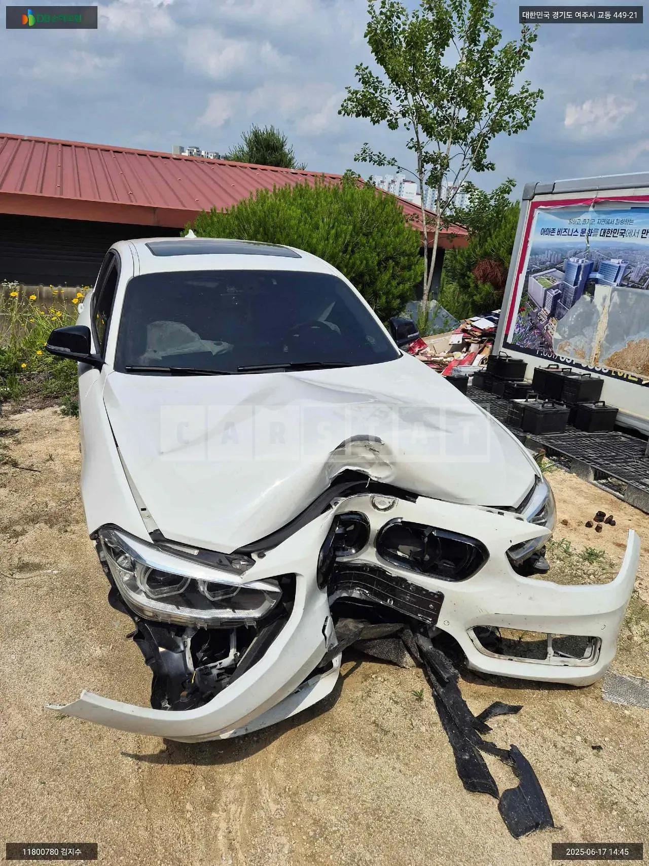 Photo 2 of 15: 2016 BMW 118d, VIN WBA1S5108GV799823 — Korean insurance auction