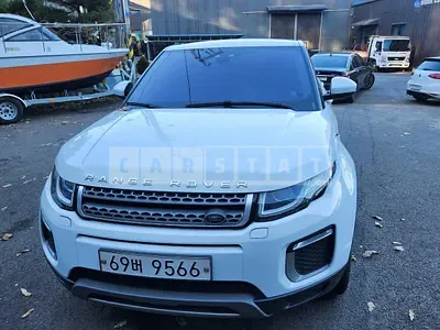 Photo 1 of 6: 2017 Land Rover Range Rover Evoque 2.0 TD4 Se — Korean insurance auction