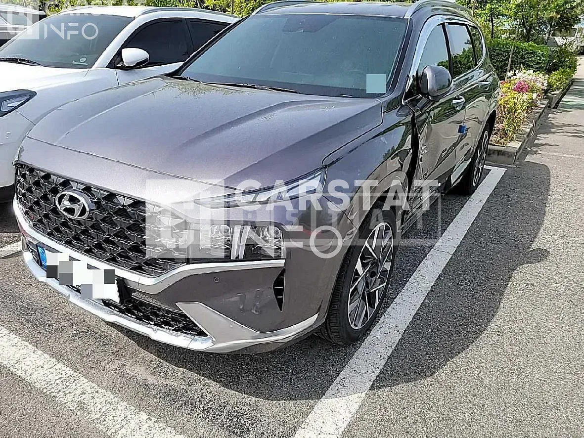 Photo 2 of 11: 2021 Hyundai Santa Fe 2.5, VIN KMHS581LGMU368991 — Korean insurance auction