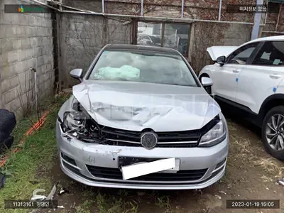 Photo 1 of 6: 2015 Volkswagen Golf 2.0 TDI BMT, VIN WVWZZZAUZFW270163 — Korean insurance auction