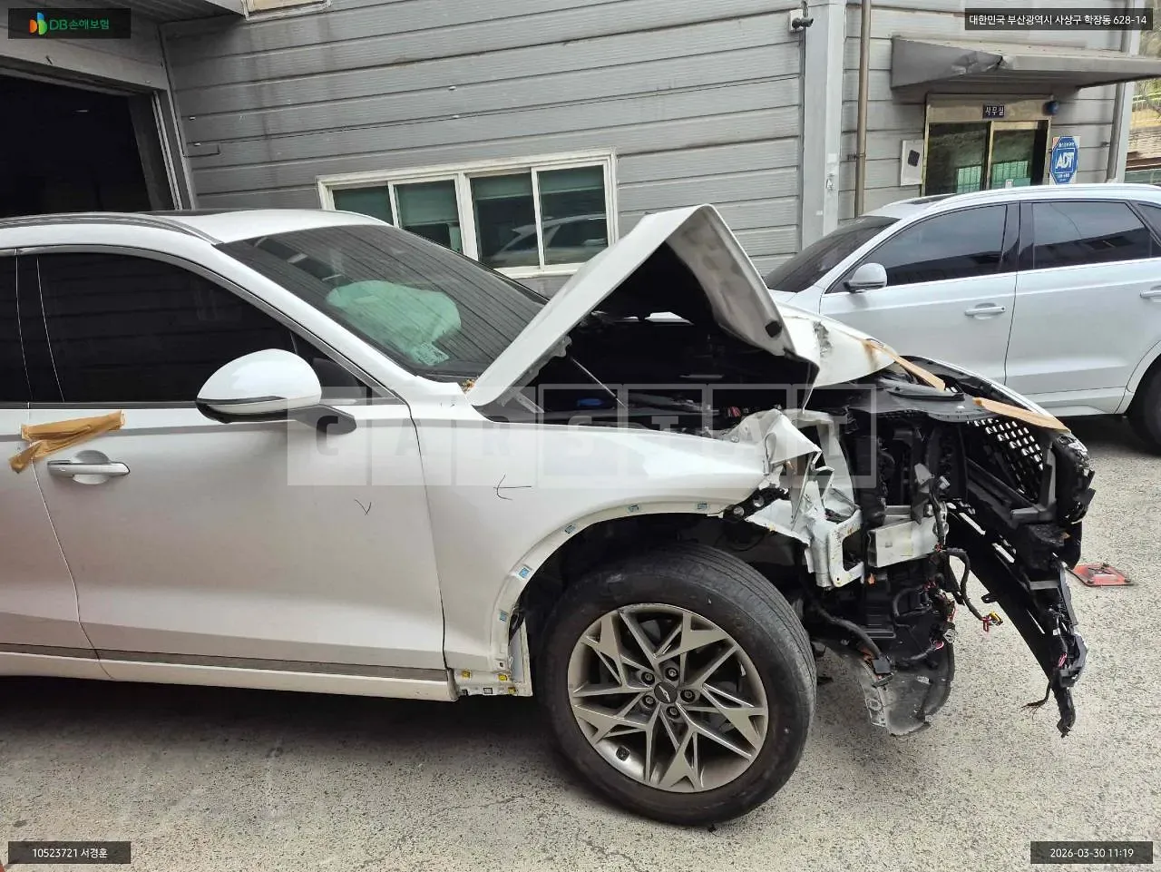 Photo 2 of 13: 2021 Genesis GV70, VIN KMTMA81BBMU043320 — Korean insurance auction