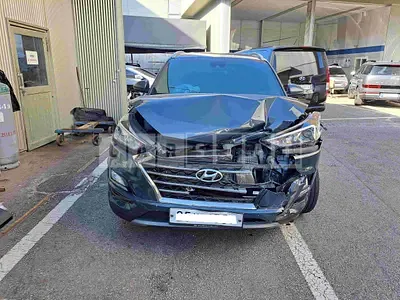 Photo 1 of 6: 2019 Hyundai Tucson, VIN KMHJ5817GKU023871 — Korean insurance auction