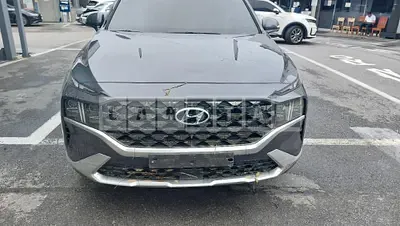 Photo 1 of 25: 2021 Hyundai Santa Fe, VIN KMHS581HHMU383890 — Korean insurance auction