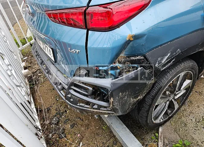 Photo 2 of 23: 2019 Hyundai Kona 1.6, VIN KMHK7815GKU291067 — Korean insurance auction