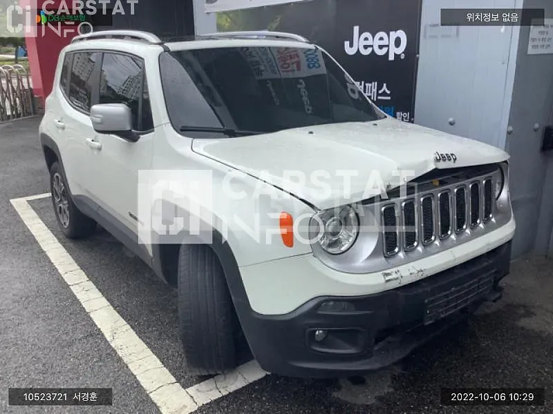 Photo 2 of 9: 2019 Jeep Zip Renegade, VIN 1C4BU0000JPJ04136 — Korean insurance auction