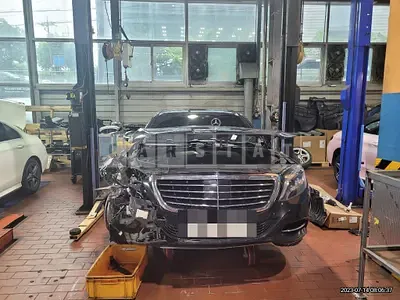 Photo 1 of 26: 2017 Mercedes-Benz S350 d 4Matic L, VIN WDDUG3DB5HA317617 — Korean insurance auction