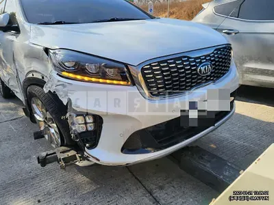 Photo 1 of 7: 2018 Kia Sorento 2.0 (4WD), VIN KNAPS81ADKA472502 — Korean insurance auction