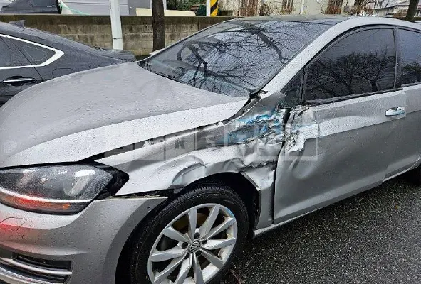 Photo 2 of 7: 2015 Volkswagen Golf 2.0 TDI BMT, VIN WVWZZZAUZFW251447 — Korean insurance auction