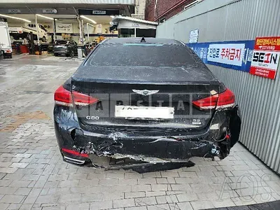 Photo 1 of 12: 2016 Hyundai Genesis /G80, VIN KMHGL41DDHU178645 — Korean insurance auction