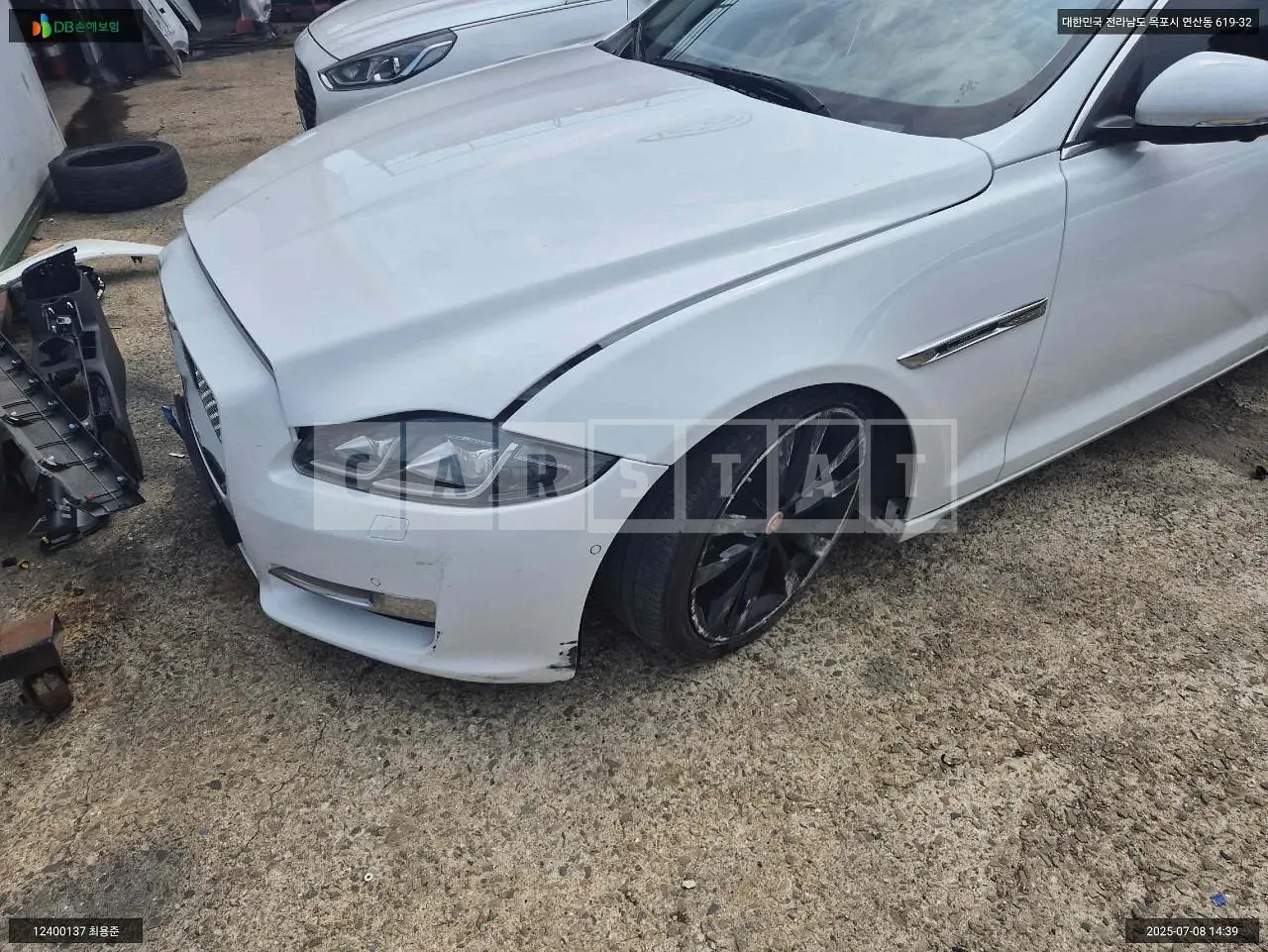 Photo 2 of 13: 2019 Jaguar XJ 3.0 d, VIN SAJAA22P7KNW19581 — Korean insurance auction