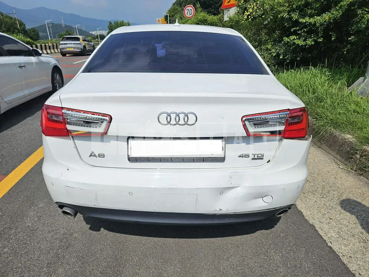 Photo 2 of 19: 2015 Audi A6 45 TDI quattro, VIN WAUZZZ4G9FN026789 — Korean insurance auction