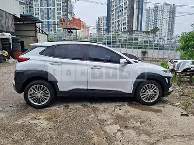Photo 1 of 8: 2018 Hyundai Kona, VIN KMHK4815GJU139930 — Korean insurance auction