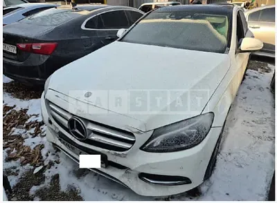 Photo 1 of 8: 2015 Mercedes-Benz C220 BlueTec — Korean insurance auction