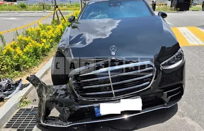 Photo 1 of 42: 2023 Mercedes-Benz S500 4Matic — Korean insurance auction