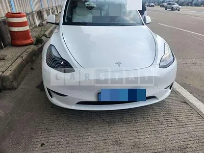 Photo 1 of 11: 2024 Tesla Model Y Long Range — Korean insurance auction