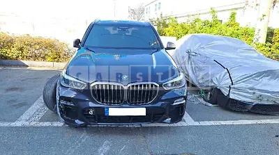 Photo 1 of 50: 2020 BMW X5 M50i, VIN WBAJU4108L9D70773 — Korean insurance auction