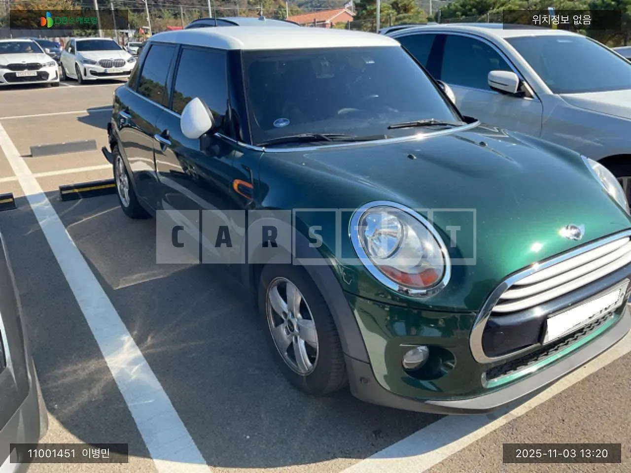 Photo 2 of 8: 2015 MINI Cooper D Five-Door, VIN WMWXT3108F2C93438 — Korean insurance auction