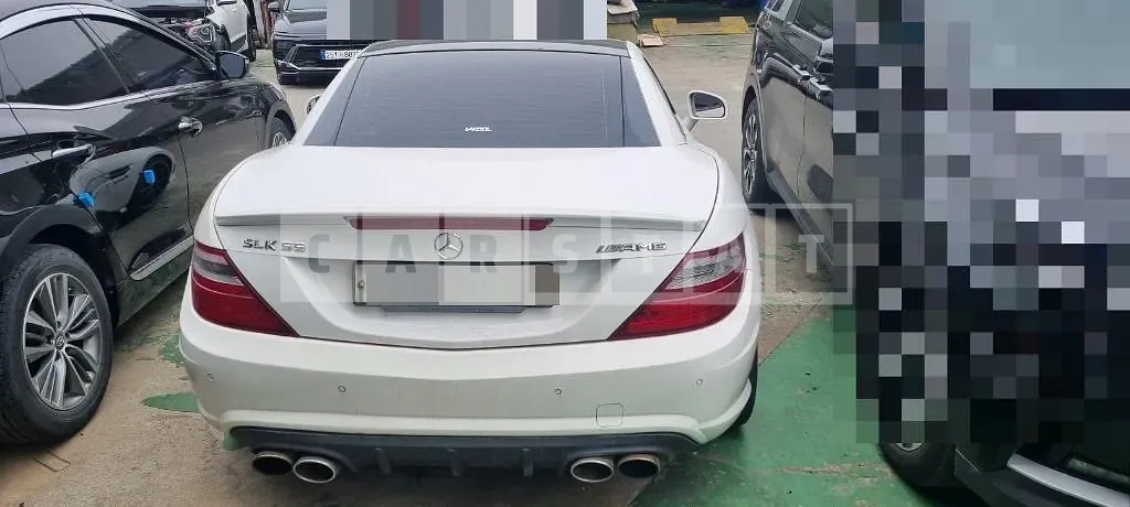 Photo 2 of 15: 2015 Mercedes-Benz SLK200, VIN WDDPK3EA7GF116434 — Korean insurance auction