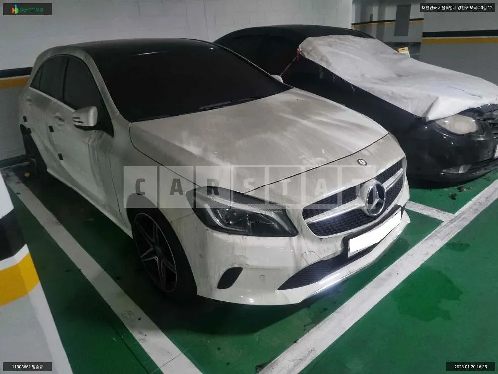 Photo 2 of 8: 2016 Mercedes-Benz A200, VIN WDDBF4DB5HJ555855 — Korean insurance auction