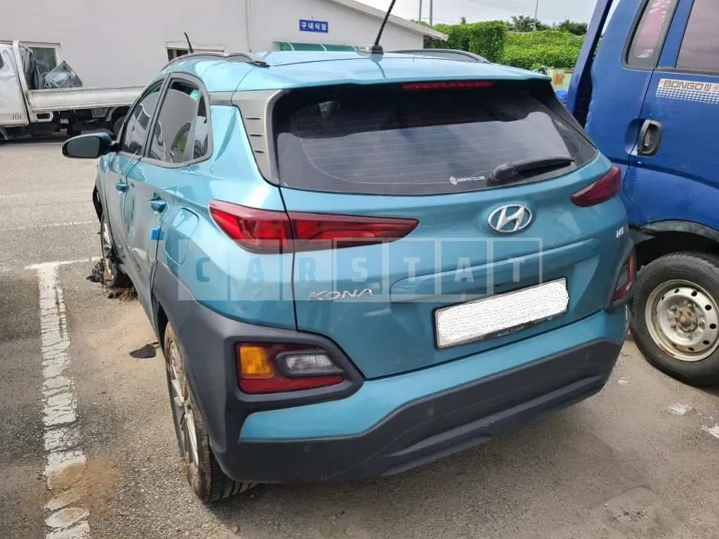 Photo 2 of 9: 2018 Hyundai Kona, VIN KMHK4815GJU022031 — Korean insurance auction