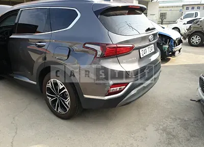 Photo 1 of 17: 2020 Hyundai Santa Fe, VIN KMHS381BBLU194994 — Korean insurance auction