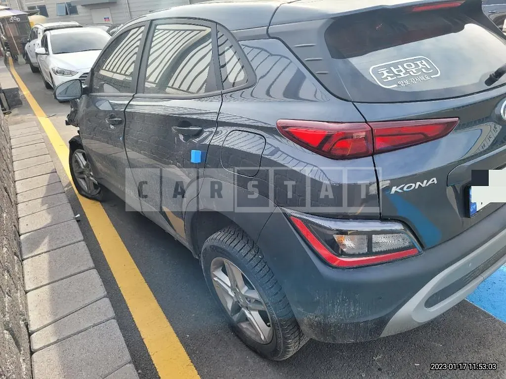 Photo 2 of 18: 2021 Hyundai Kona 1.6, VIN KMHK2813GMU816708 — Korean insurance auction