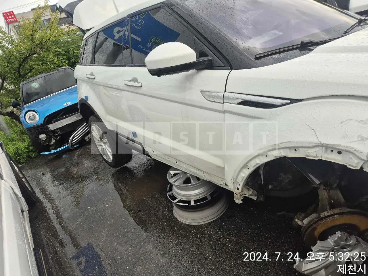 Photo 2 of 15: 2018 Land Rover Range Rover Evoque 2.0 d, VIN SALVA2BN8JH312215 — Korean insurance auction