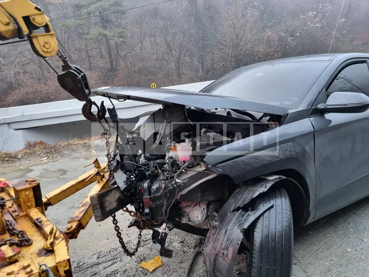 Photo 2 of 7: 2024 Hyundai Kona Hybrid, VIN KMHHB811GSU069343 — Korean insurance auction