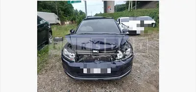 Photo 1 of 6: 2015 Volkswagen Golf 2.0 TDI BMT — Korean insurance auction