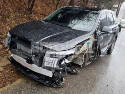 Photo 1 of 26: 2021 Hyundai Santa Fe, VIN KMHS281HHMU351468 — Korean insurance auction