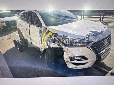 Photo 1 of 11: 2019 Hyundai Tucson, VIN KMHJ581ABKU855523 — Korean insurance auction