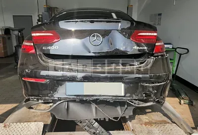 Photo 1 of 5: 2018 Mercedes-Benz E400 4Matic Coupe, VIN WDD1J6GB8JF056655 — Korean insurance auction