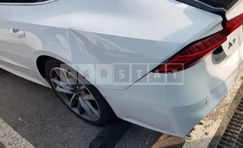 Photo 2 of 10: 2020 Audi A7 50 TDI quattro, VIN WAUZZZF23LN068324 — Korean insurance auction