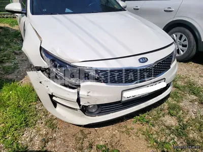 Photo 1 of 42: 2016 Kia K5, VIN KNAGX411BGA048700 — Korean insurance auction