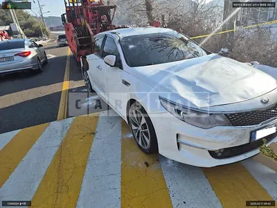 Photo 1 of 13: 2016 Kia K5, VIN KNAGU411BGA059535 — Korean insurance auction
