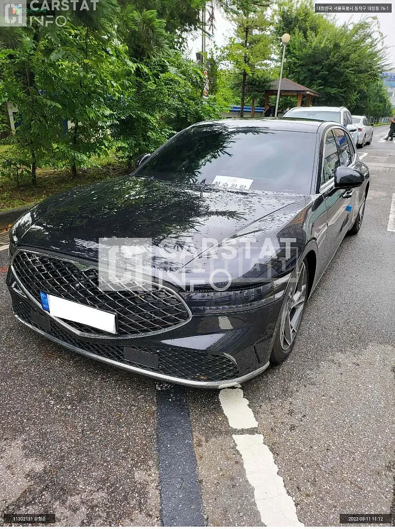 Photo 2 of 25: 2022 Genesis G90, VIN KMTFA41DDNU006118 — Korean insurance auction