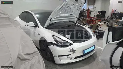 Photo 1 of 22: 2021 Tesla Model 3 Long Range, VIN 5YJ3E1EB6MF952281 — Korean insurance auction