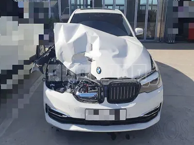 Photo 1 of 15: 2019 BMW 530i Luxury, VIN WBAJD3106KB317066 — Korean insurance auction