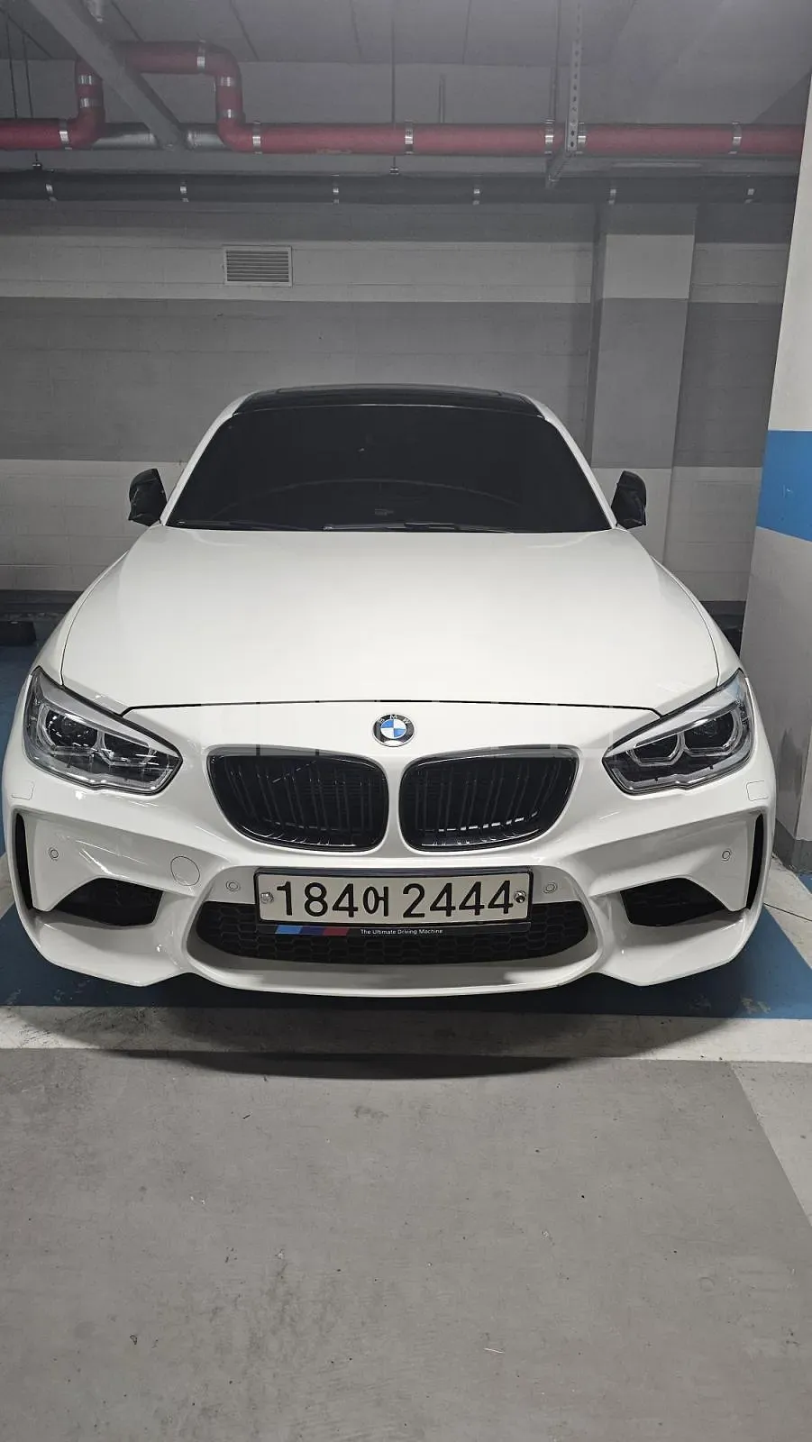 Photo 3 of 3: 2016 BMW 1 Series (2nd Generation) 5-Door 118d Sport Line, VIN WBA1S5100GV804013 — Korean insurance auction