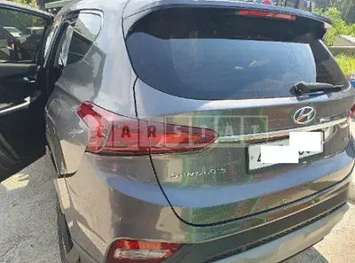 Photo 1 of 30: 2019 Hyundai Santa Fe, VIN KMHS281BBKU170765 — Korean insurance auction