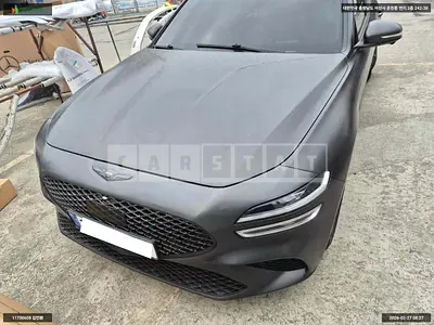 Photo 1 of 12: 2023 Genesis G70, VIN KMTG541EDPU118411 — Korean insurance auction