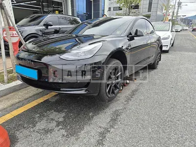 Photo 1 of 14: 2022 Tesla Model 3 Long Range, VIN 5YJ3E1EBXNF378124 — Korean insurance auction